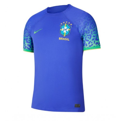 Brasilien Replika Udebanetrøje VM 2022 Kortærmet